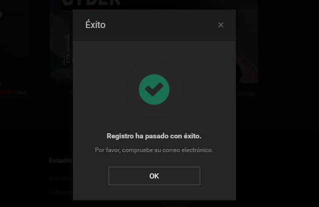 registrarse en Sportimba Perú