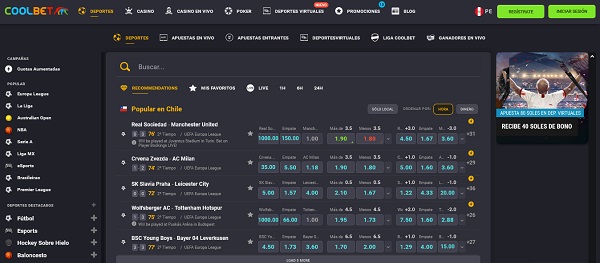 como registrarse en coolbet paso 1