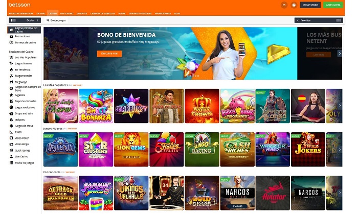 Betsson Casino Online Perú