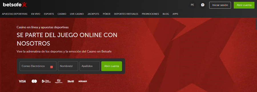Apostar en Betsafe 