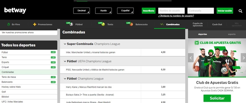 ganar dinero en betway
