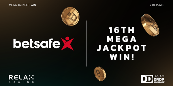 Betsafe y Relax Gaming Pagan 12 Millones en Jackpots
